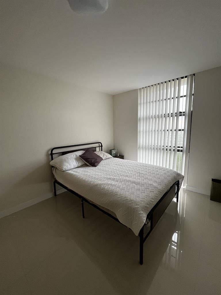 Master bedroom with private bathroo