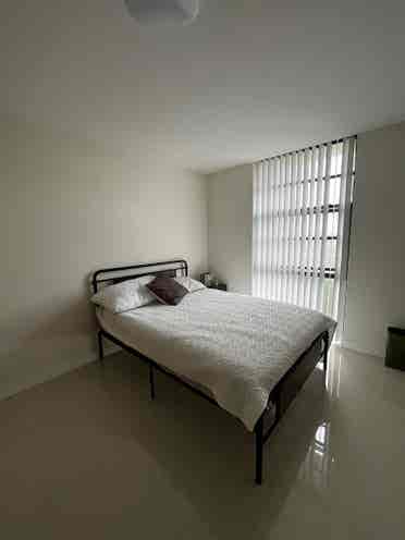 Master bedroom with private bathroo