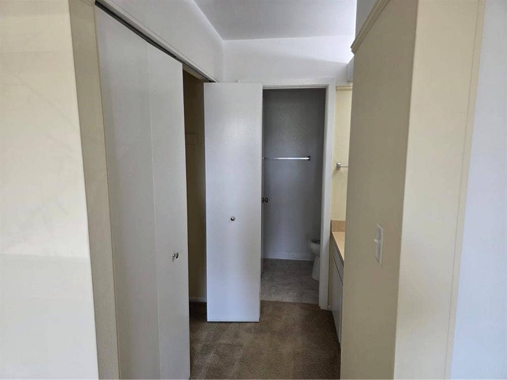 Master bedroom with attached bath