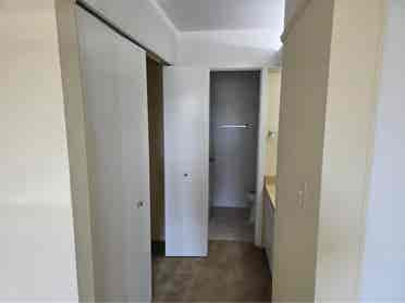 Master bedroom with attached bath