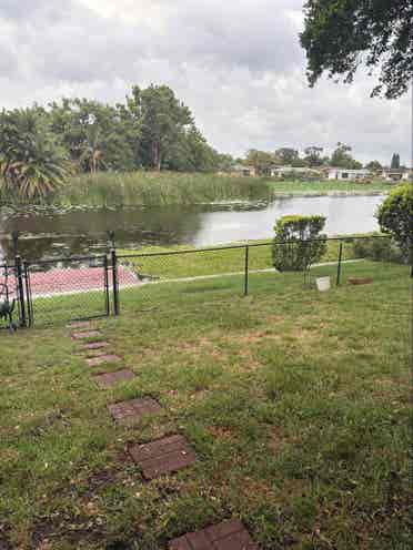 Lakefront jacuzzi home