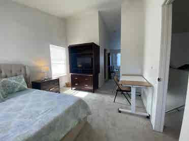 Large Furnished Master Bedroom