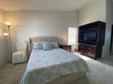 Large Furnished Master Bedroom