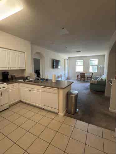 Private room, top floor corner unit