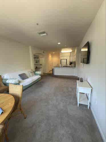 Private room, top floor corner unit