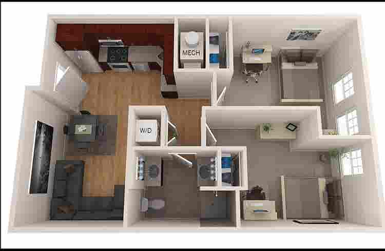 UNH - Rivers Edge - female roommate