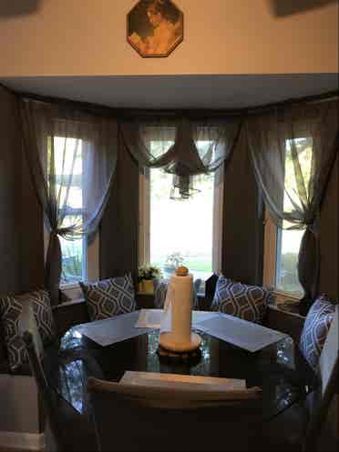 Fully furnished room with utilities