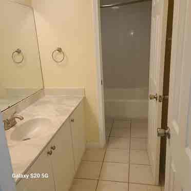 Unfurnished Room for rent .