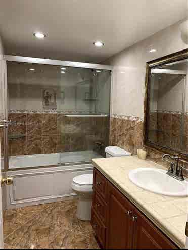 Room with private bathroom