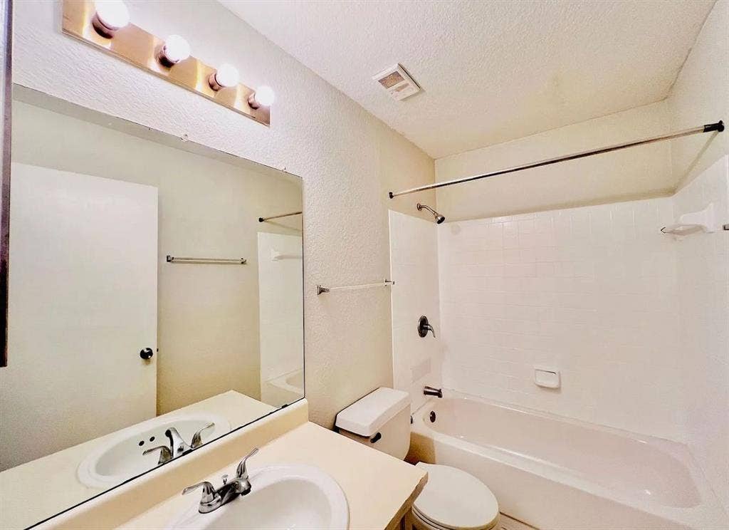 Private bedroom with bathroom