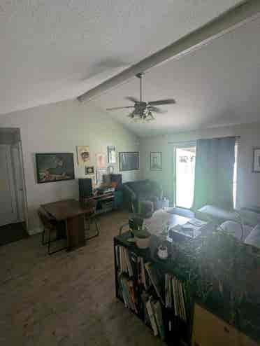 2 rooms in house w/ bathroom