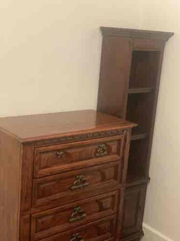 furnished bedroom, shared apartment