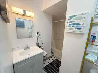 Available now. Furnished room b