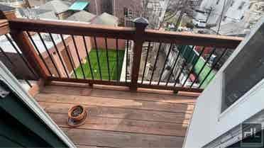 Large room with private balcony