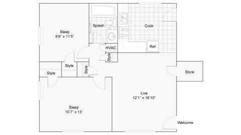 bathroom apartment