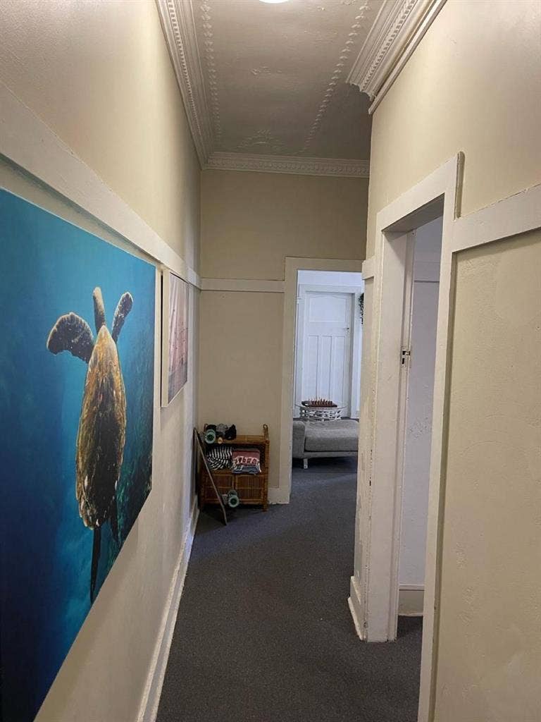 Bed on shared bedroom Bondi Rd