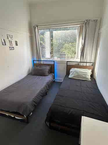 Bed on shared bedroom Bondi Rd