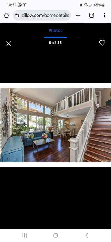 Single room available upstairs