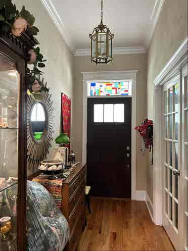 Furn.room, prvt bath, giant closet