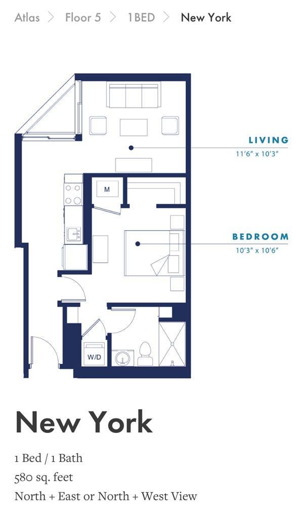 One Bedroom Apt Lease Takeover