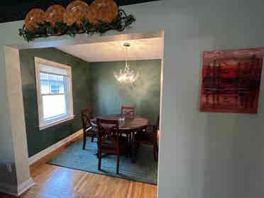 Two bedrooms house for rent