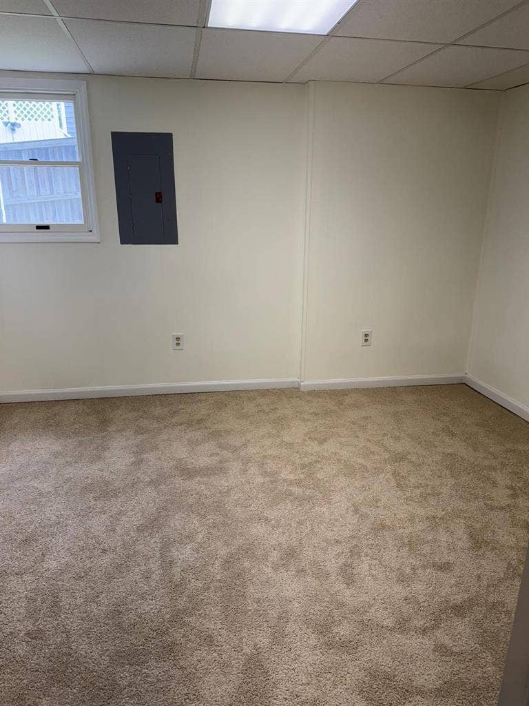 Walkout basement in Woodbridge VA.