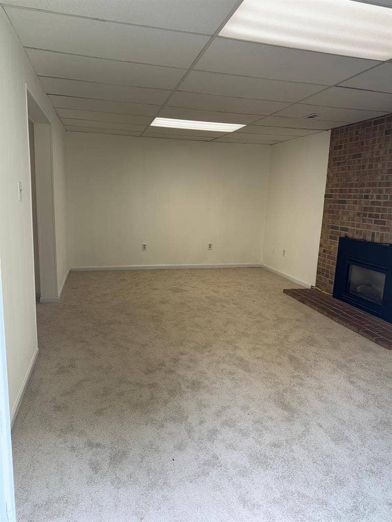 Walkout basement in Woodbridge VA.