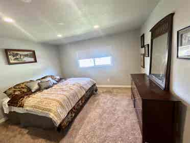 Master Bedroom near COS Airport!