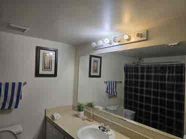 Affordable spacious bed&bath avail