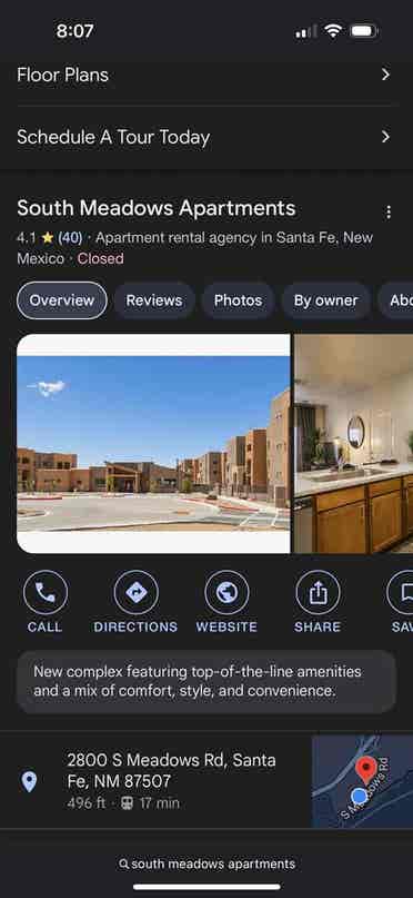 South Meadows apt