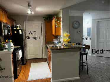 Private bedroom/bath for rent