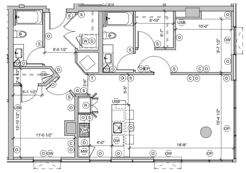 Master Suite w/ private bath&closet