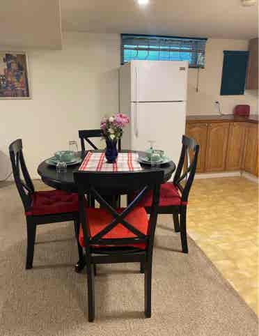 Full furnished separate unit (rent)