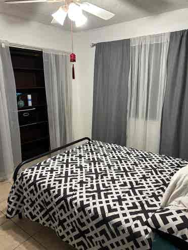 Private room for rent available Now