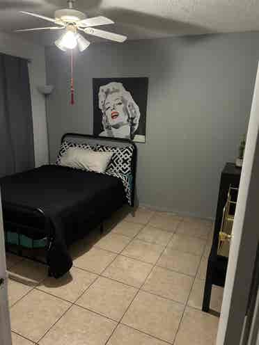 Private room for rent available Now