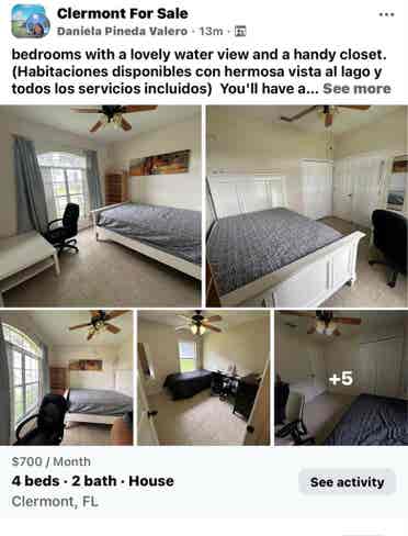 Bedrooms for rent