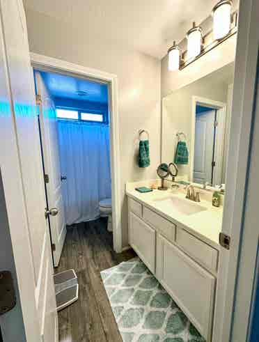 Room & Private Bath in Modern Home