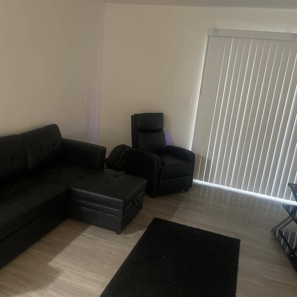 Bedroom and private bathroom