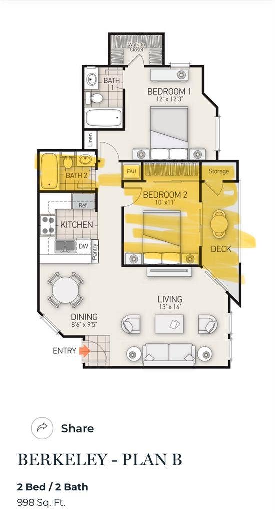 Private Room + Bath LEASE TAKEOVER