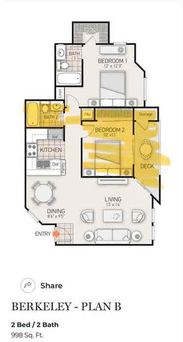 Private Room + Bath LEASE TAKEOVER