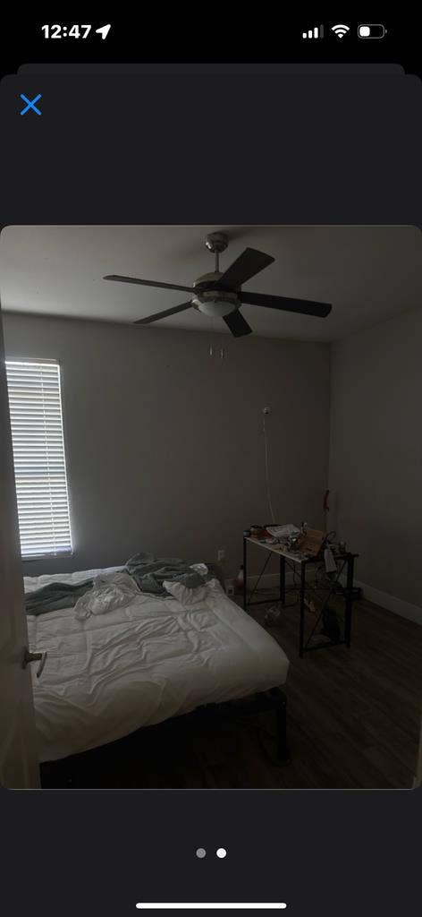 Room will be clean upon entry.