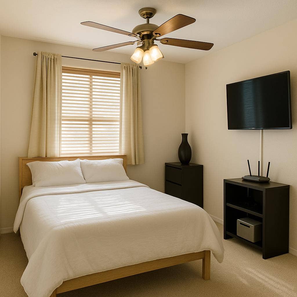 Sunlit Master w/ Private Bath tub!
