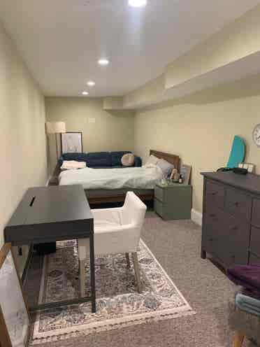 Unfurnished Basement Room+Full Bath