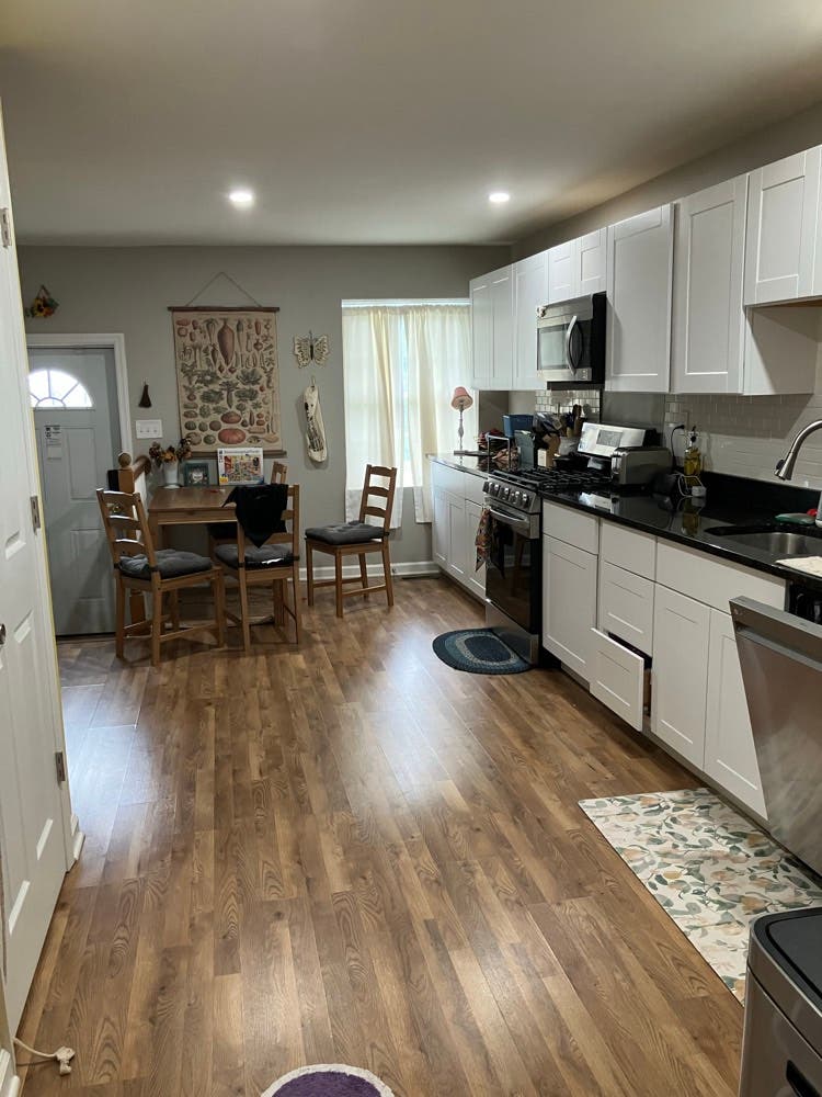 Fully furnished, entire house.