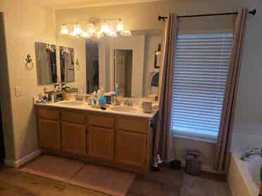 Master bedroom with large ensuite