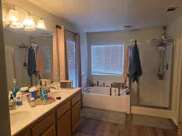 Master bedroom with large ensuite