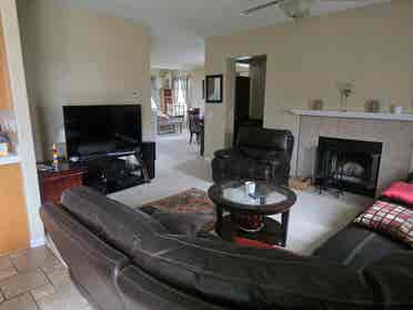 Master bedroom with large ensuite
