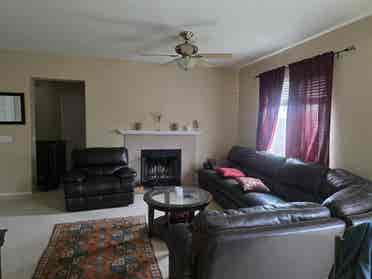 Master bedroom with large ensuite