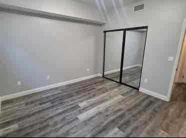 Open bedroom in Sherman Oaks Apt