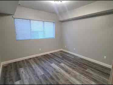Open bedroom in Sherman Oaks Apt